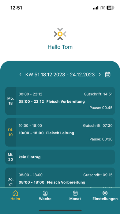 Screenshot #2 pour MyTimeApp