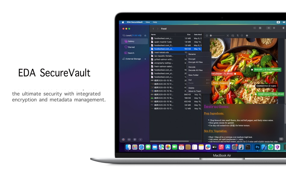#2. EDA SecureVault (macOS) 作者: 超 王