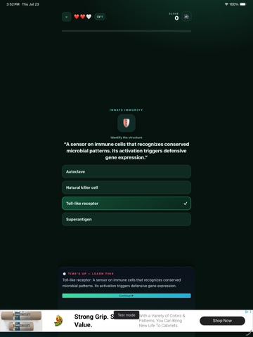 Microbiology Arena iPad screenshot