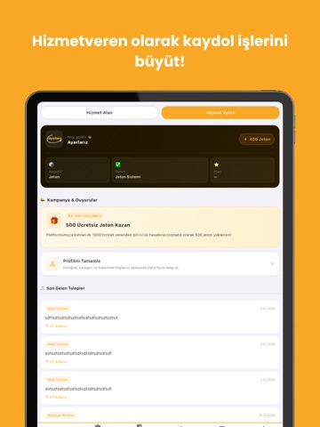 Ayarlarız iPad screenshot