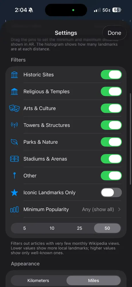LandmarkAR screenshot 5