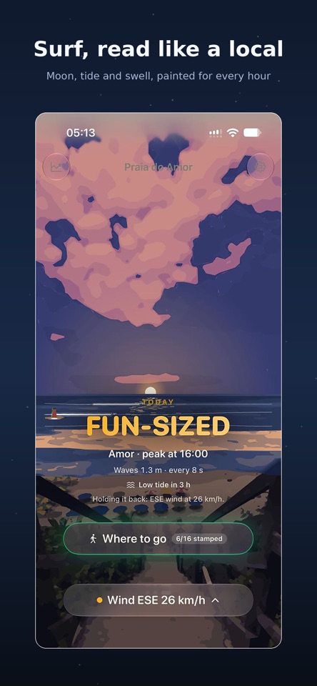 Chapadão: Pipa Surf & Tides screenshot 1