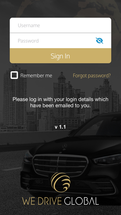 WEDRIVEGLOBAL iPhone screenshot 2 - Business app