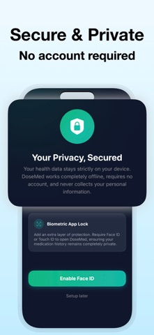 Private Pill Reminder DoseMed screenshot
