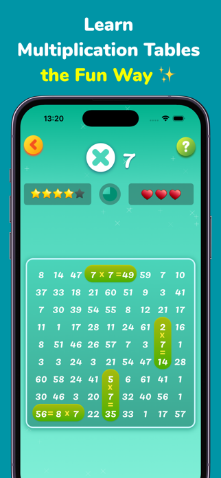Calcache, Math facts puzzles Screenshot 1 of 5