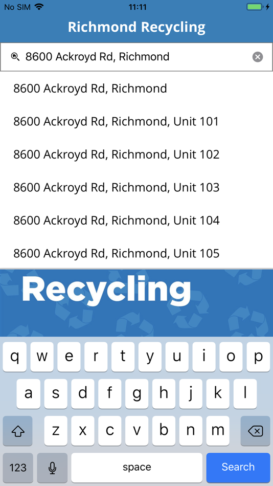 #2. Richmond Recycling (iOS) 由: City of Richmond