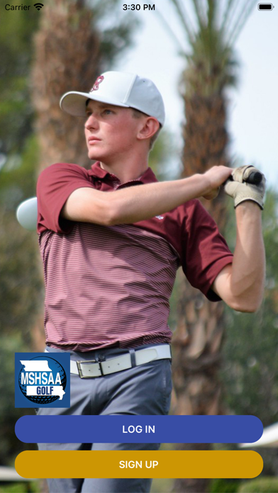 MSHSAA Golf Screenshot