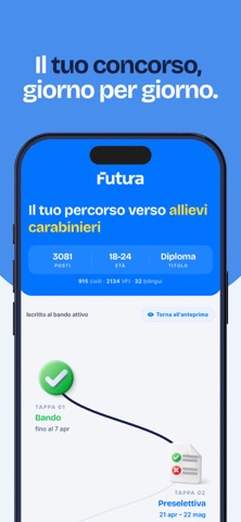 Quiz Concorsi - Futura iPhone screenshot 1