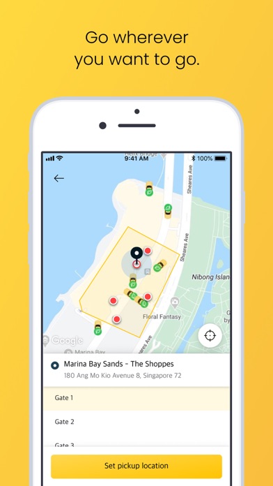 TADA – Ride Hailing Screenshot