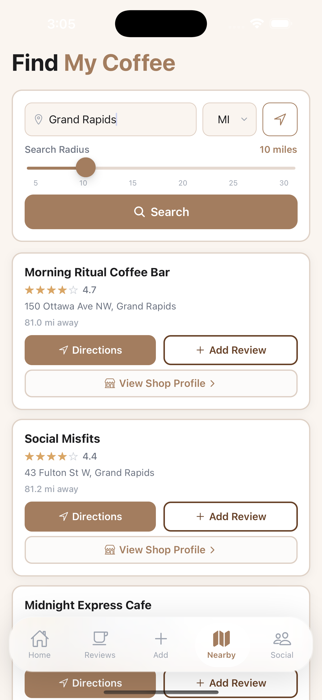 My Coffee App screenshot 4