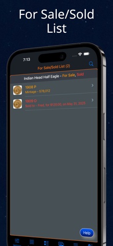 Indian Head Half Eagle iPhone screenshot