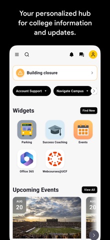 myUCF Screenshot 1 of 6