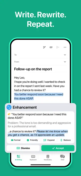 Grammar Check Corrector by AI: Screenshot 3 von 10