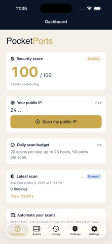 PocketPorts - Port Scanner Screenshot 1 of 7