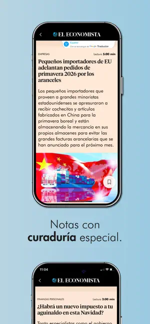 El Economista iPhone screenshot 3