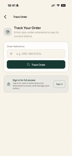 Скриншот Tailorhive на iPhone 4