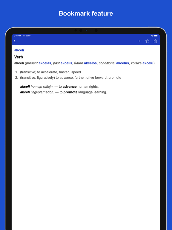 Screenshot #6 pour Esperanto Language Dictionary