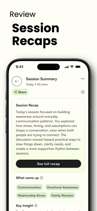 Undertone: Therapy Notes Screenshot 3 of 7