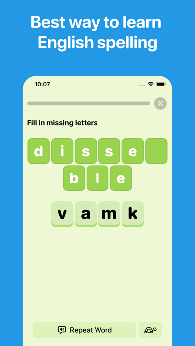 Spelling Bee - English Games Screenshot