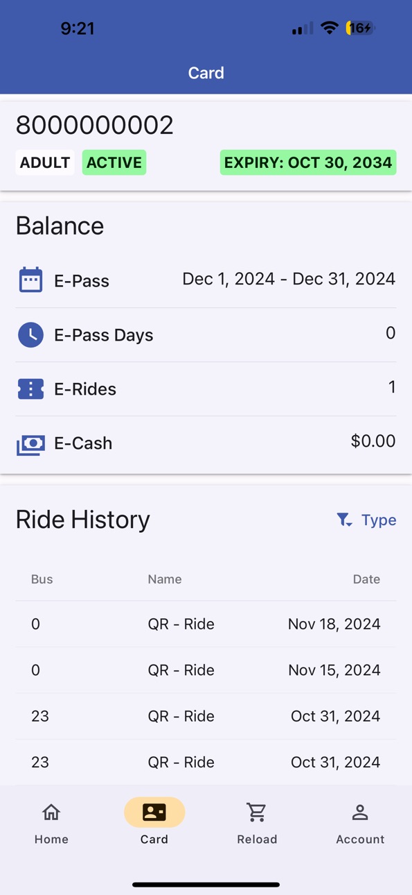 iPhone screenshot