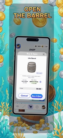 Angland: Lucky Fishing iPhone screenshot