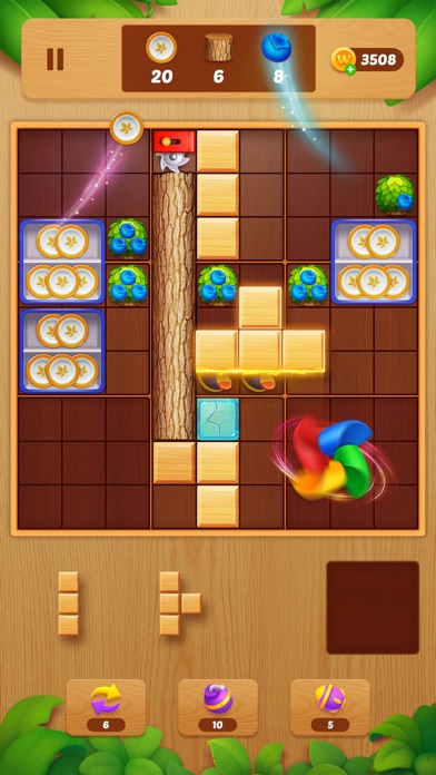 Screenshot #2 pour Block Crush: Wood Block Puzzle