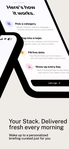 The Daily Stack screenshot