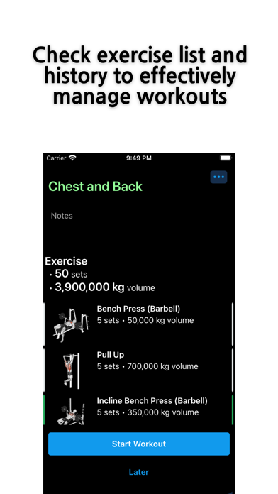 AI Trainer - Workout Tracker Screenshot