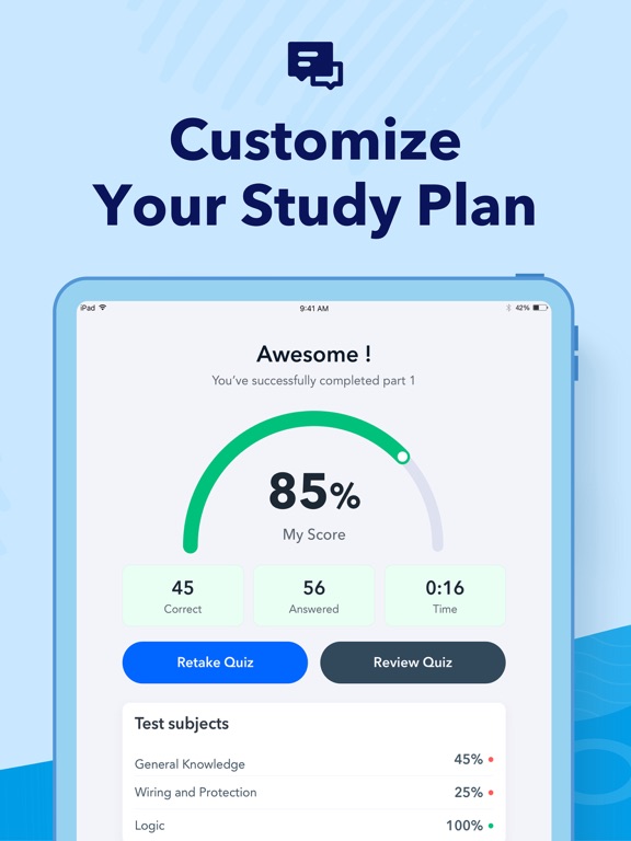 Wonderlic Practice Test 2026 iPad screenshot 5 - Education app