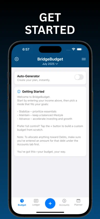 BridgeBudget screenshot 1