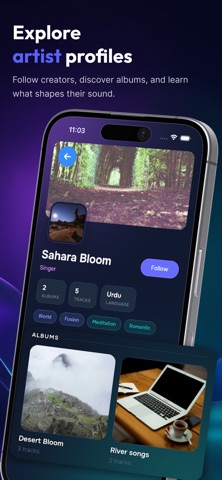 BlissTrax iPhone screenshot