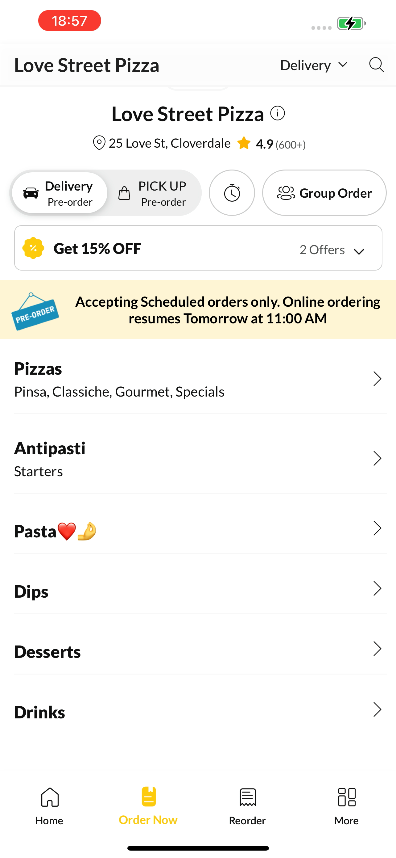 Love Street Pizza