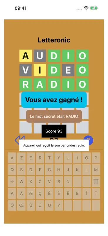 Letteronic : Mots à deviner screenshot 4 of 4