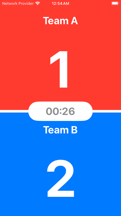 Keep Score - Scoreboard Screenshot