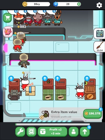 Mafia Business: Idle Tycoon iPad screenshot