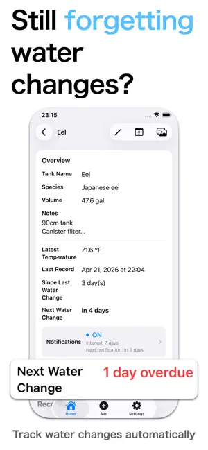 AquaTrackr screenshot 1