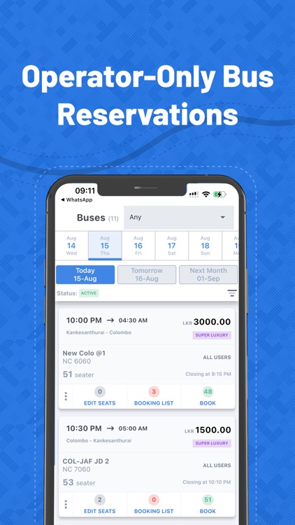 BusSeat.lk - Operator