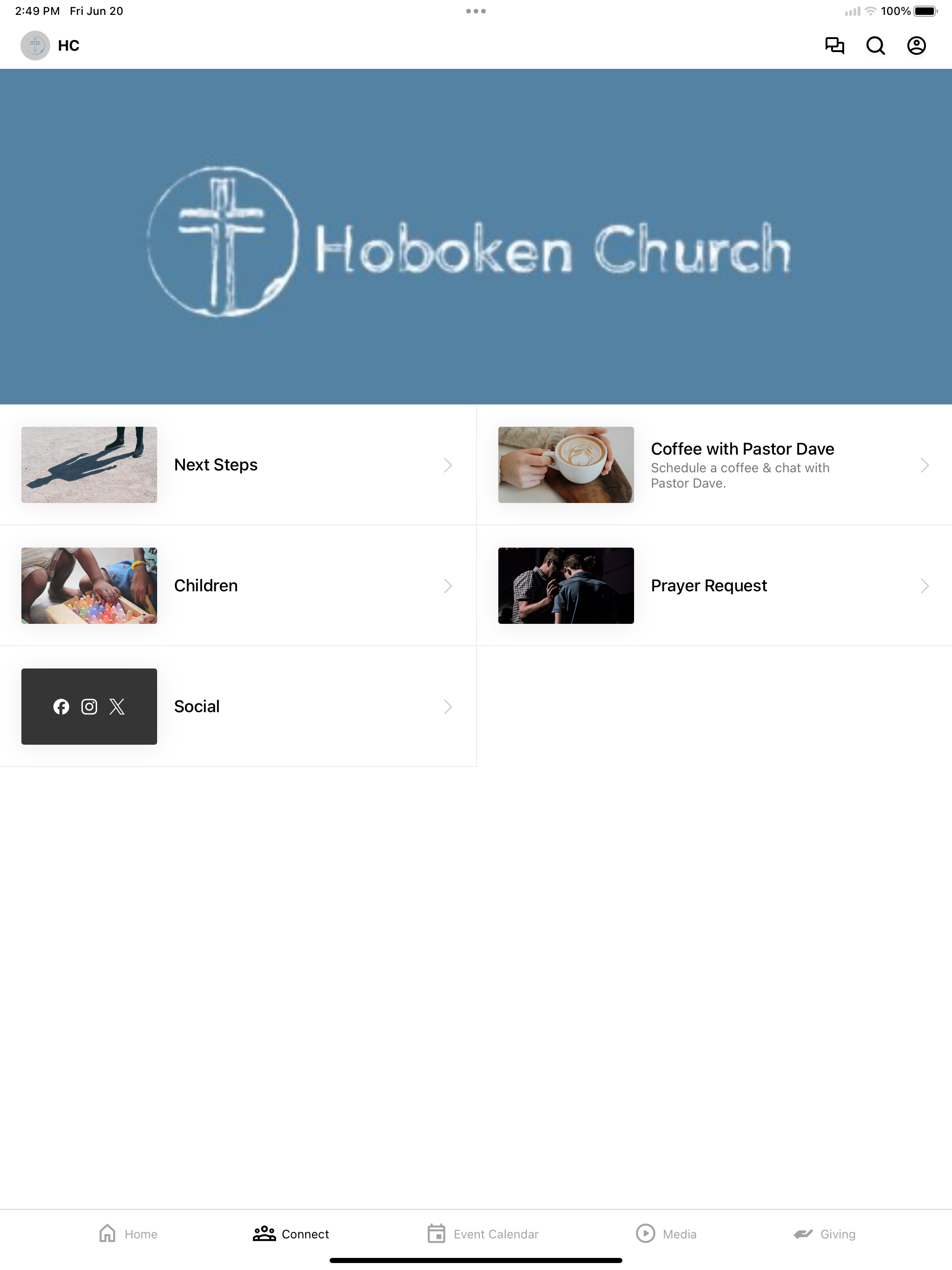 Hoboken Church screenshot 6
