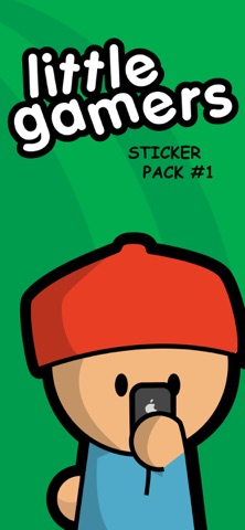 Little Gamers Sticker Pack iPhone screenshot