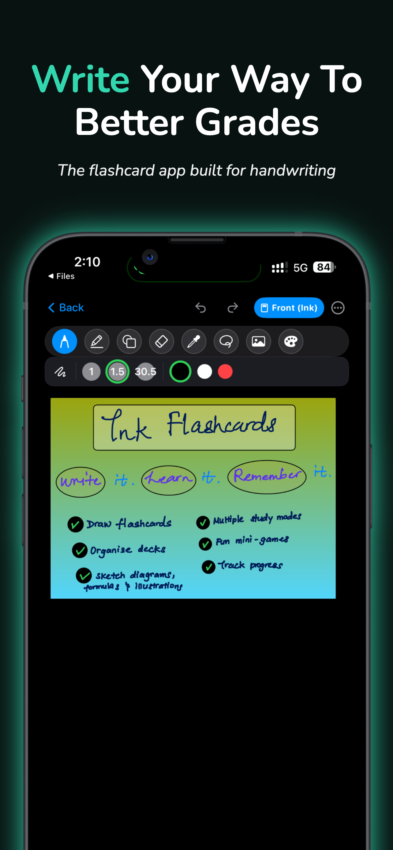 Ink Flashcards: Study & Review