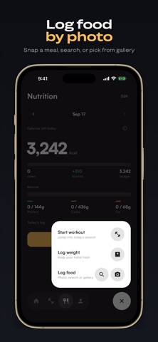 Better: Gym & Calorie Tracker Screenshot 2 of 7