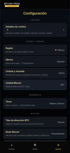 BitcoinProg Wallet screenshot 4