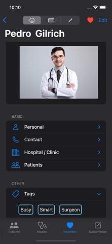 XPatient iPhone screenshot