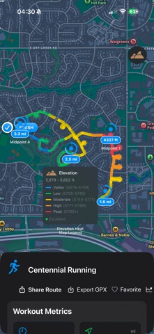 Workout Wanderer Screenshot 4 of 6