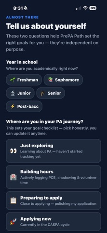 PrePA Path Screenshot 1 of 8