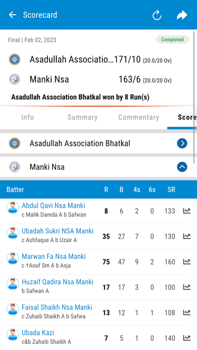 Bhatkal Sports. Screenshot