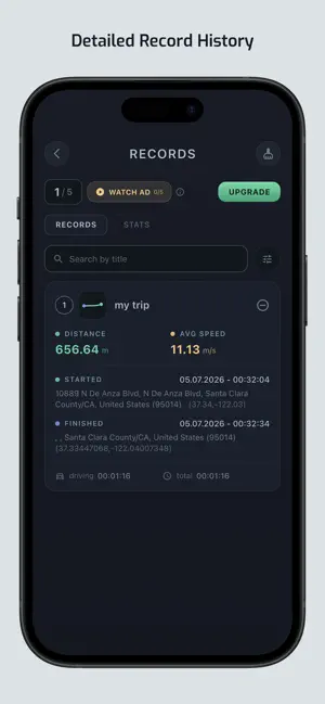 TrueMeter: Drive Distance Calc screenshot 3