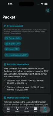 Filterpole: Filter Design screenshot 5