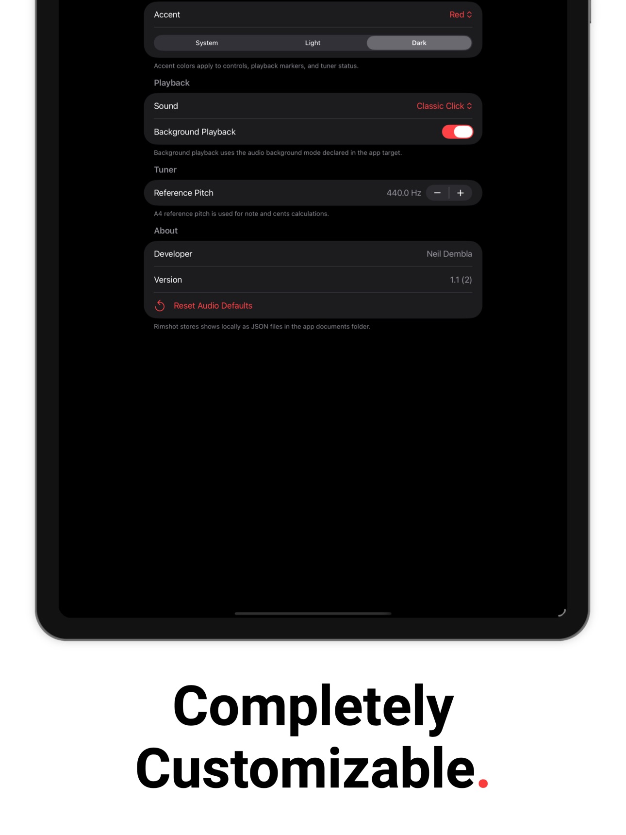 Screenshot 8 of Rimshot Metronome