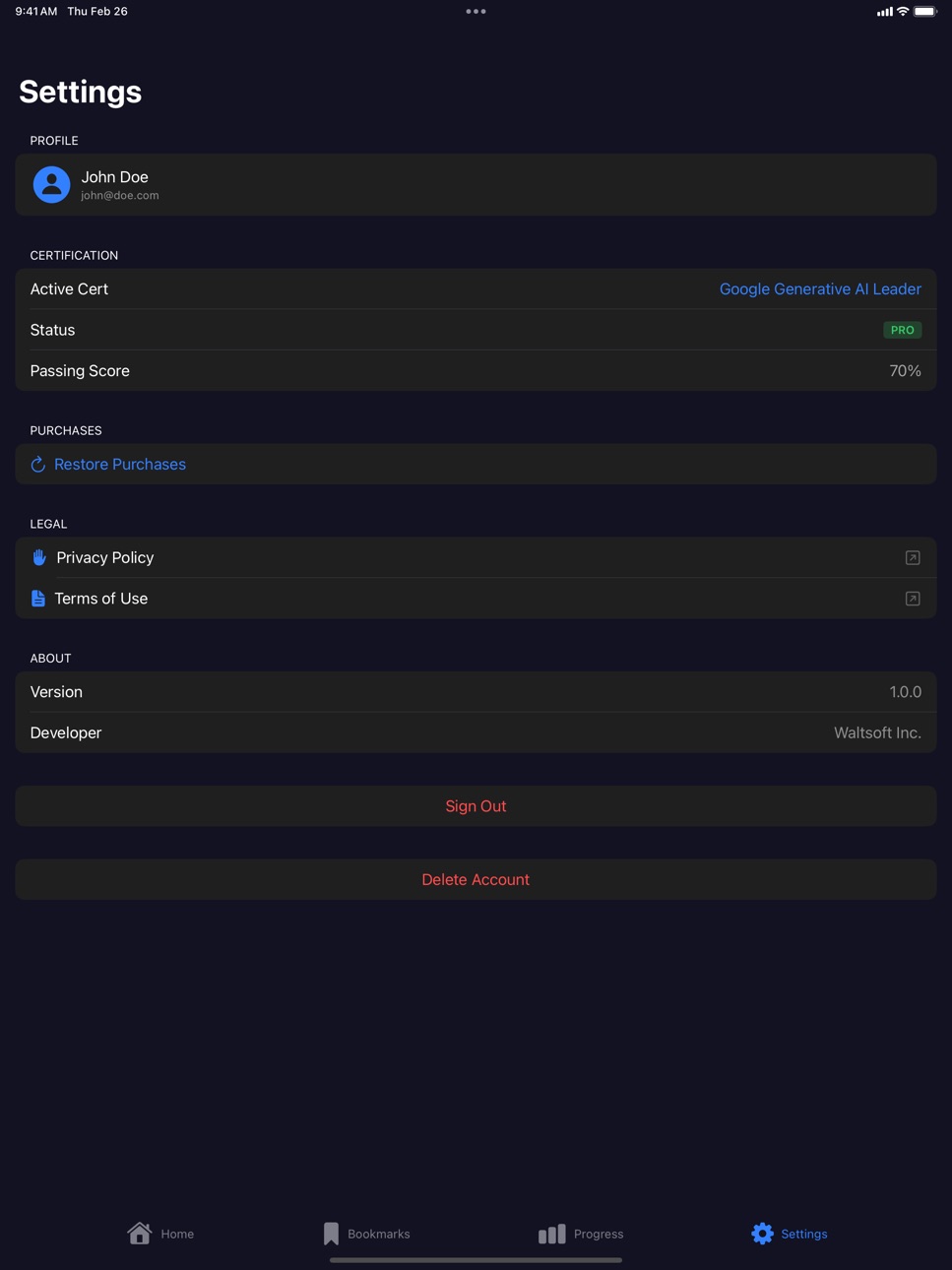 iPad screenshot